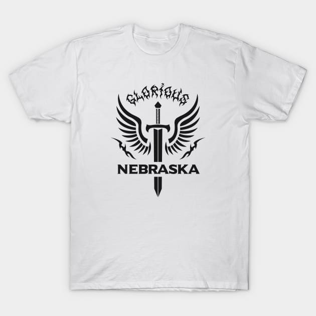 Glorious Nebraska T-Shirt by VecTikSam